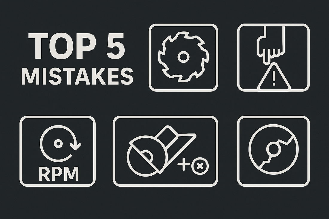 Top 5 Mistakes to Avoid When Using Cut-Off Wheels