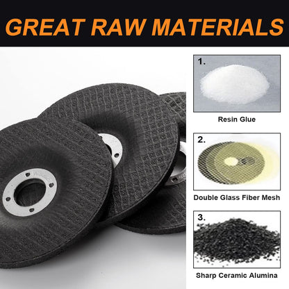 Grinding Discs 4 1/2 Inch 5 PCS