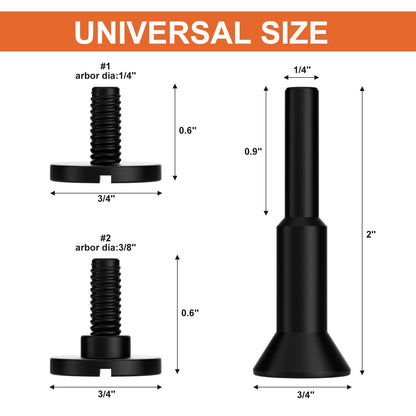 Cut Off Wheels 3 Inch 25 PCS with Mounting Mandrel Kit