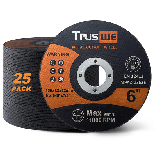 Cut Off Wheels 6 Inch 25 PCS