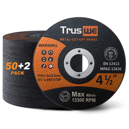 Cut off Wheels 4 1/2 Inch 52 PCS