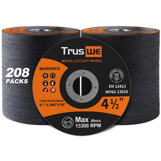 Cut off Wheels 4 1/2 Inch 208 PCS